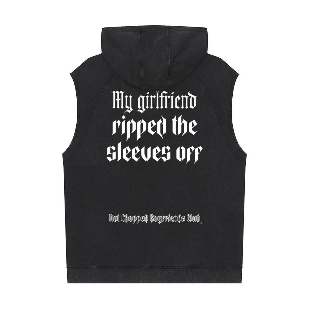 Hoodies,Sleeveless,Girlfriend