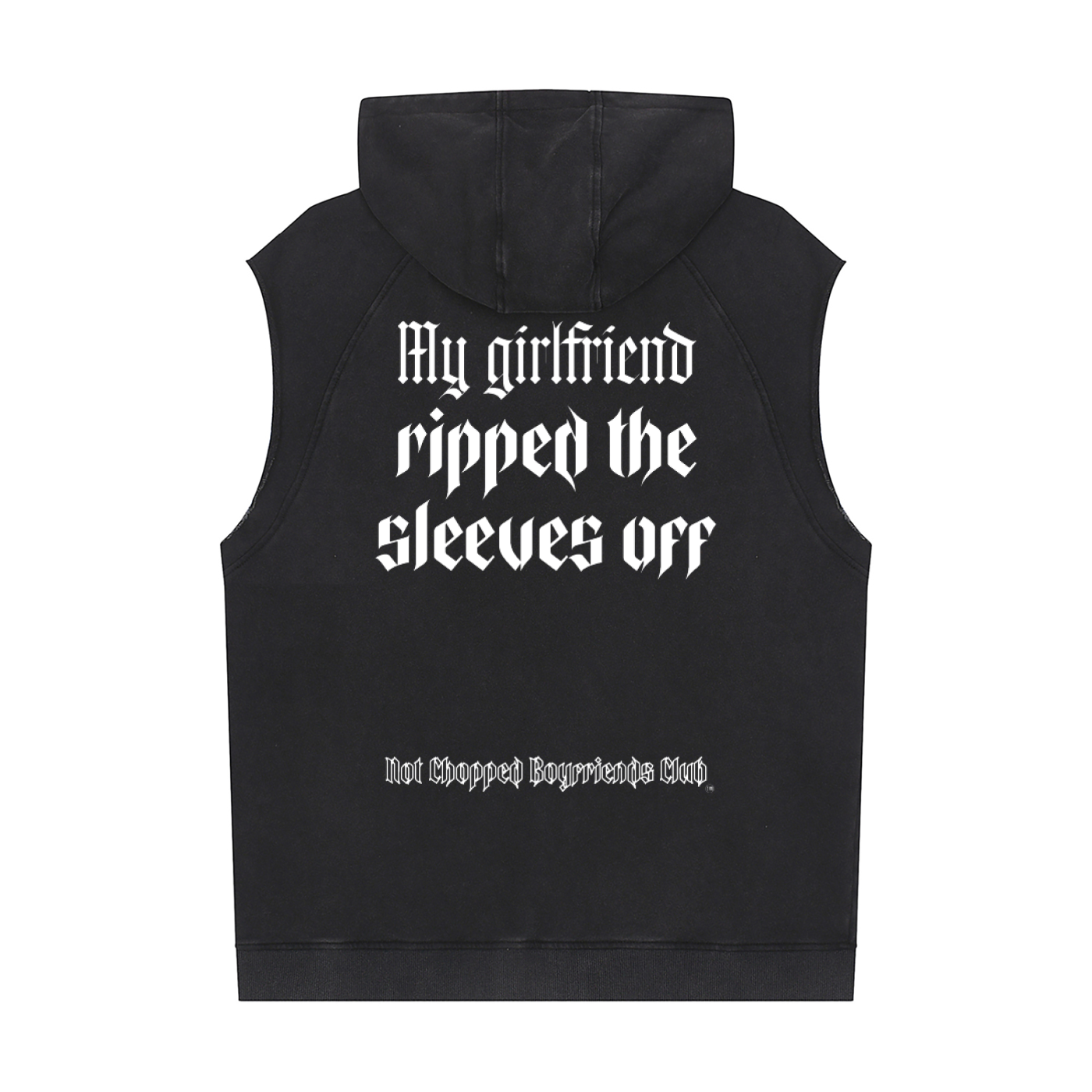 Hoodies,Sleeveless,Girlfriend